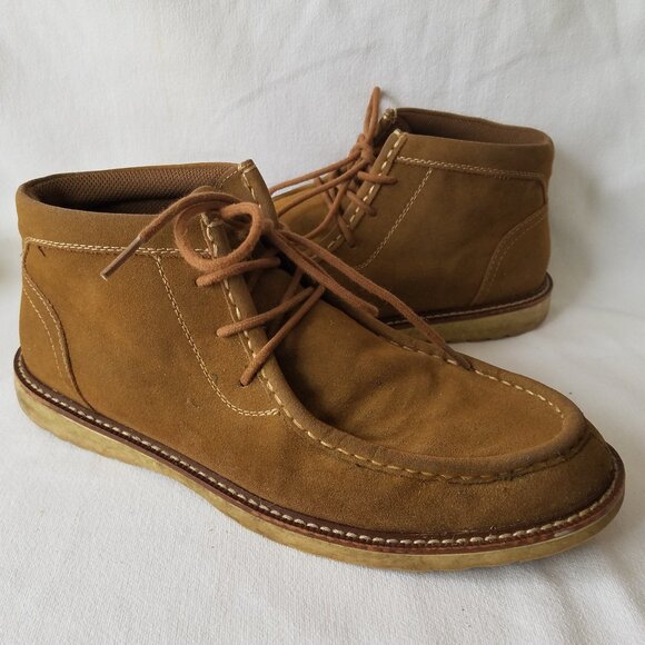 Magellan Men's Beige Desert Boots Size 11D - Picture 1 of 8
